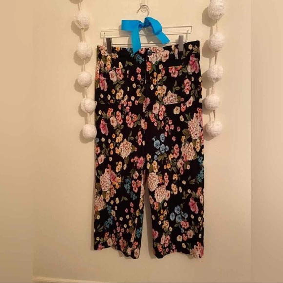 Anthrolopogie Maeve The Colette Wide Leg Cropped Pants - Picture 5 of 13